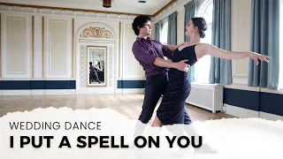 🧙🏼‍♀️"I PUT A SPELL ON YOU" BY ANNIE LENNOX | WEDDING DANCE ONLINE | TUTORIAL AVAILABLE 👇🏼