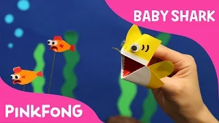 I'm an Origami Baby Shark Puppet! | Animal Songs | PINKFONG Songs for Children