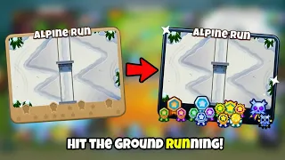 How Fast Can You Black Border Alpine Run in BTD6?