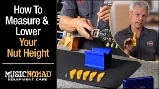 MusicNomad's Nut Files Make it Easy to Lower Your Guitar's Nut Height