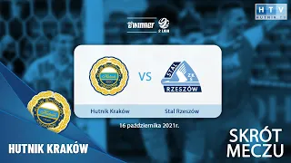 Skrót meczu: Hutnik Kraków - Stal Rzeszów (eWinner 2.Liga - sezon 2021/22)