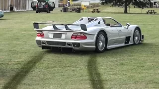 Mercedes CLK GTR Rally Stage and CRAZY Powerslides!!