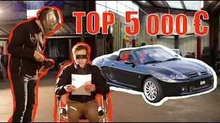 Le GUIDE ACHAT d'une VOITURE SPORTIVE pour 5000€ ! (ou 1000 kebab) - Vilebrequin