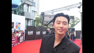 TIFF 2023 - Concrete Utopia 콘크리트 유토피아 red carpet (Sep 10, 2023) 박서준, 이병헌, 박보영, 박지후