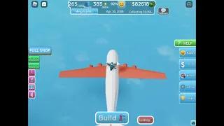 Riding a Plane in Tiny Town Tycoon