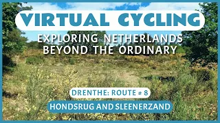 Virtual Cycling | Exploring Netherlands Beyond the Ordinary | Drenthe Route # 8