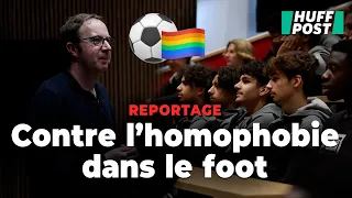 Contre l’homophobie dans le foot, Yoann Lemaire met les jeunes face à leurs contradictions