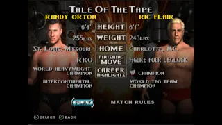 WWE - Randy Orton vs. Ric Flair - Steel Cage match (ALL COM) - Taboo Tuesday 2004