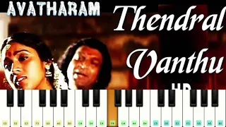 Thendral Vanthu Song In Piano | Piano | Thendral Vanthu | Illayaraja | Avatharam | AR Music