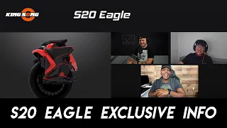 Kingsong S20 EAGLE - [Exclusive] Insider info!!  w/Kingsong Rep & Tha Black Cobra