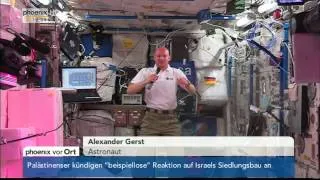 ISS-Mission: Astronaut Alexander Gerst gibt Pressekonferenz am 05.06.2014