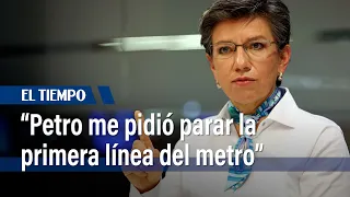 Claudia López habló de encontrón con Gustavo Petro | El Tiempo