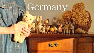 Flea markets in Germany│Winter solo trip Vlog│Vintage Steiff stuffed toys│Haul