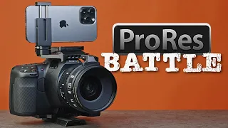 iPhone 13 Pro Max vs Blackmagic Pocket 6K Pro | ProRes Battle!