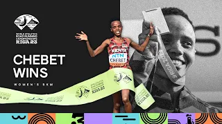 Kenya's 🇰🇪 Chebet cruises to 5km glory | World Athletics Road Running Championships Riga 23