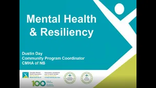 Mental Health and Resiliency