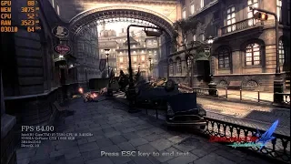 Devil May Cry 4: Special Edition in 4k - BENCHMARK Max Settings - GTX 1060 6GB | i5 7500