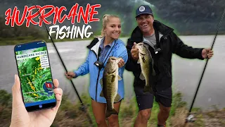 Fishing Before a HURRICANE! (INSANITY)