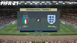 Italy VS England | EURO 2020 | FIFA 21 |