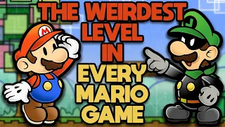 The Weirdest Level in Every Mario Game