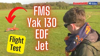 10 year old Finn's second RC EDF jet flight | FMS Yak 130 | Essential RC Flight Test