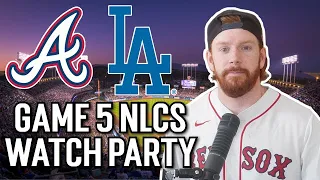 ATLANTA BRAVES VS LA DODGERS GAME 5 WATCH PARTY; RED SOX ASTROS GAME 6 PREVIEW