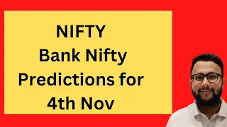 Nifty | Bank Nifty Predictions for 4th Nov Meeting of the Monetary Policy Committee @Bourse_Academy​