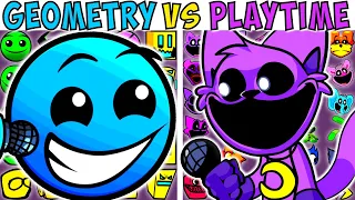 FNF Character Test | Gameplay VS My Playground | ALL Poppy Playtime VS Geometry Dash Test
