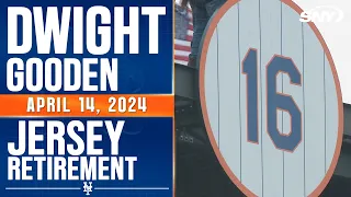 Dwight Gooden joins all-time Mets greats as his No. 16 is retired at Citi Field | SNY