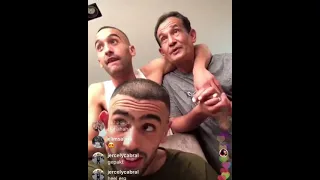 Live Instagram-Hakim Ziyech laughs at his friends who started suffering from hair loss