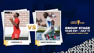 2021 Gold Cup | Canada vs Martinique