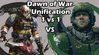 Dawn of War Unification: 1 vs 1 Imperial Guard (Starfox8612) vs Renegade Guard (British Gentleman)