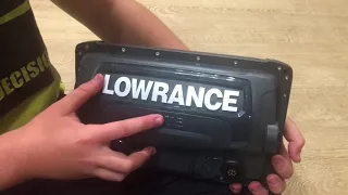 LOWRANCE ELITE 9ti эхолот картплоттер краткий обзор