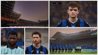 Efootball 2023 Atalanta BC Players faces and stadium PS5