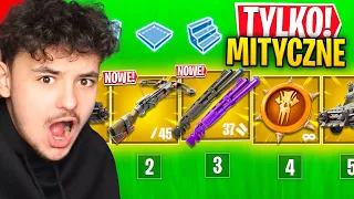 TYLKO MITYCZNE PRZEDMIOTY SEZON 3 CHALLENGE w Fortnite