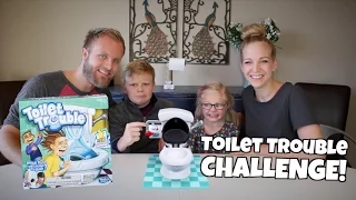 Toilet Trouble CHALLENGE! | Hasbro #ad