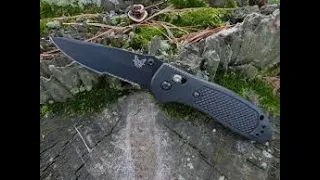 BENCHMADE GRIPTILIAN 551SBK-S30V COMBO EDGE FOLDING KNIFE REVIEW