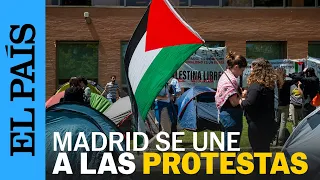 ESPAÑA | Las protestas estudiantiles por Palestina llegan a la Universidad Complutense de Madrid