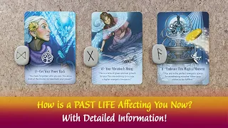 How is a PAST LIFE Affecting You NOW?🙏⌛🕰️✨ #pickacardtarotreading #timelesstarotreading