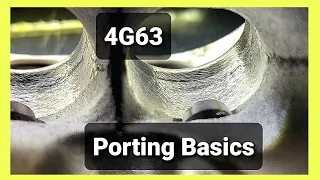 Engine Machining - Mitsubishi 4G63 | Basic Porting Overview | 4G63 Turbo
