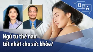 Ngủ tư thế nào tốt nhất cho sức khỏe? | VOA