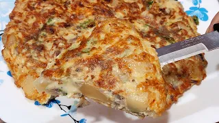 Spanish Omelette Recipe | Easiest Breakfast Recipe| Tortilla De Patata | Yummever