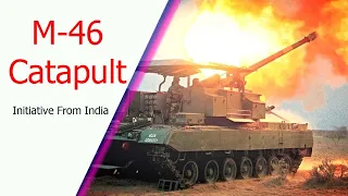 M-46 Catapult: Impressive Indian 130mm Self-Propelled Howitzer