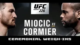 UFC 226 Ceremonial Weigh-Ins: Stipe Miocic vs Daniel Cormier