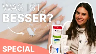 Compare pharmacy products - What helps with dry skin?🧴