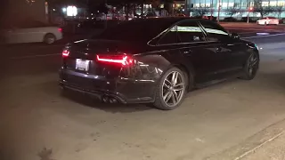 Madness!!! 2017 Audi S6 Custom RCmuffler Exhaust