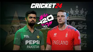 Fakhar Batting🤯Pakistan vs England T20 World Cup 2024 | Cricket 24 #4