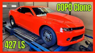 427 cu/in LS COPO Camaro Clone with Holley EFI | Dyno Review