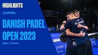 Highlights Men's Final (Stupa/Di Nenno vs Momo/Sanyo) Cupra Danish Padel Open 2023