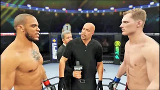Ciryl Gane vs Alexander Volkov 2 Full Fight - UFC 4 Simulation